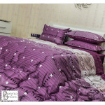 Памучно Спално бельо със завивка Lavender - Памук Перкал